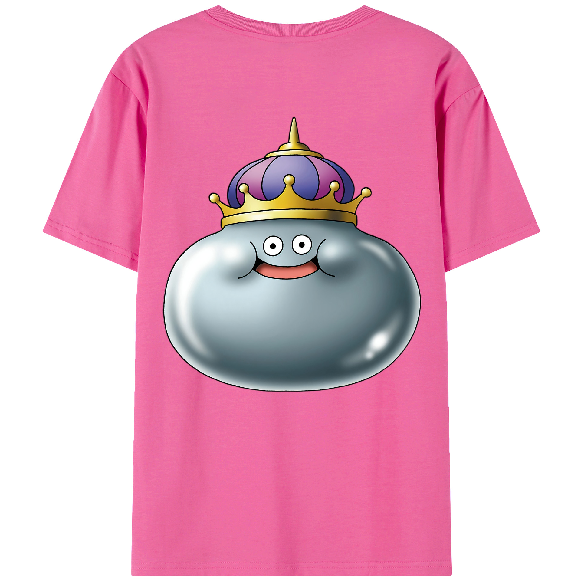 （画像用） ドラゴンクエスト Doragon Kuesuto Dragon Quest レディース半袖Tシャツ(バックプリント)
